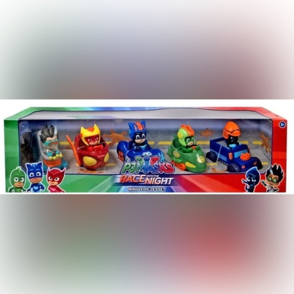 Disney Junior PJ Masks Race into the Night Mini Vehicle Set